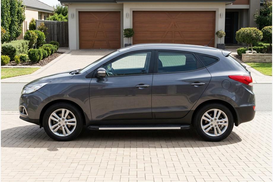 Hyundai IX-35 2010-2015 Pedane Laterali Maya V1 (2 pz, Alluminio) Image
