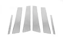 Citroen C-5 2008-2017 Modanature Montanti Porta in Acciaio Inox (6 pz) foto 2