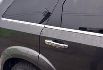 Fiat Freemont 2011-2016 Cornici Finestrini (6 pz, Acciaio Inox) foto 4
