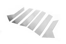 Ford Mondeo 2008-2014 Modanature Montanti Porta in Acciaio Inox foto 4