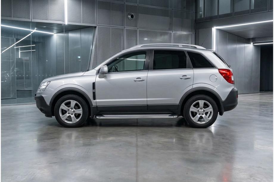 Opel Antara 2006-2017 Pedane Laterali Maydos V2 (2 pz, Alluminio e Acciaio Inox) Image