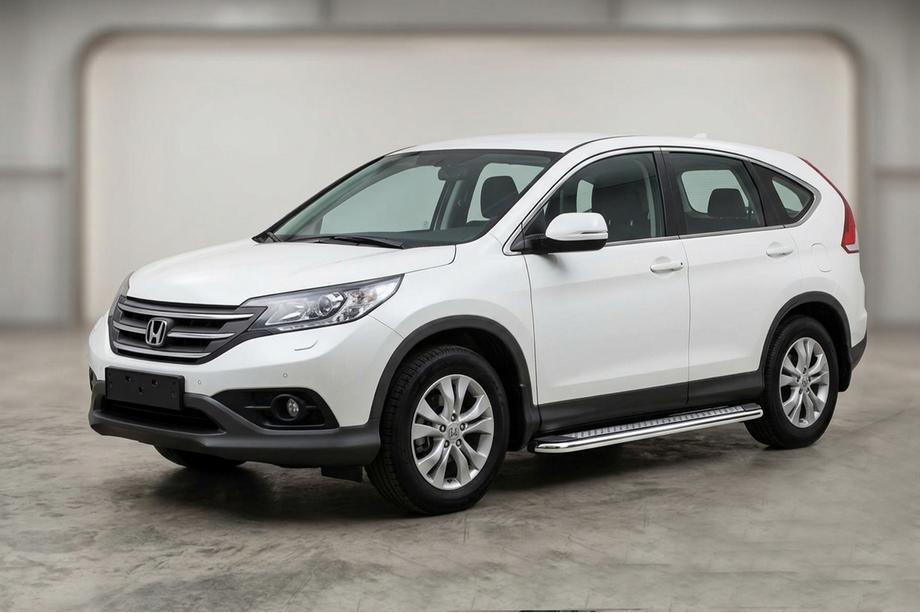 Honda CRV 2012-2016 Pedane Laterali Maydos V2 (2 pz, Alluminio e Acciaio Inox) Foto 1