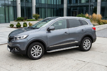 Renault Kadjar 2015-2022 Pedane Laterali Maydos V2 (2 pz, Alluminio e Acciaio Inox) foto 1