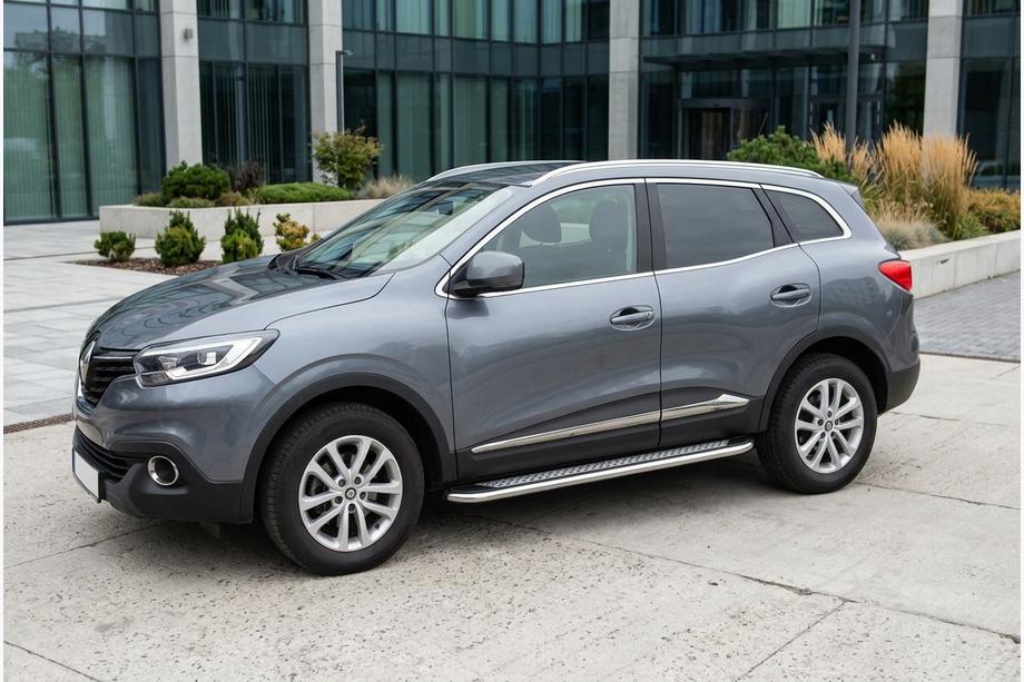 Renault Kadjar 2015-2022 Pedane Laterali Maydos V2 (2 pz, Alluminio e Acciaio Inox) Image