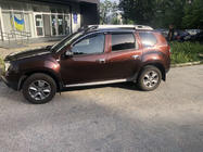 Dacia Duster 2008-2018 Deflettori finestrini con profilo cromato (4 pz, Niken) foto 1