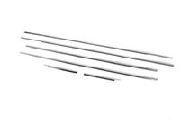 Audi A3 2003-2012 Modanature inferiori finestrini acciaio inox foto 6
