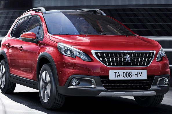 Panoramica compatta crossover Peugeot 2008