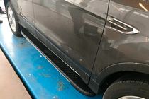 Ford Kuga/Escape 2013-2019 Pedane laterali Bosphorus Grey (2 pz, alluminio) foto 4
