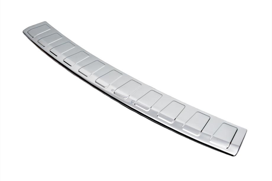Volkswagen Passat B7 2012-2015 Protezione paraurti posteriore Carmos (SW, acciaio inox) Foto 9