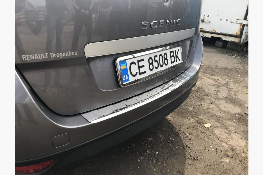 Renault Scenic/Grand 2009-2016 Protezione Paraurti Posteriore Carmos (Grand, Acciaio Inox) Foto 6
