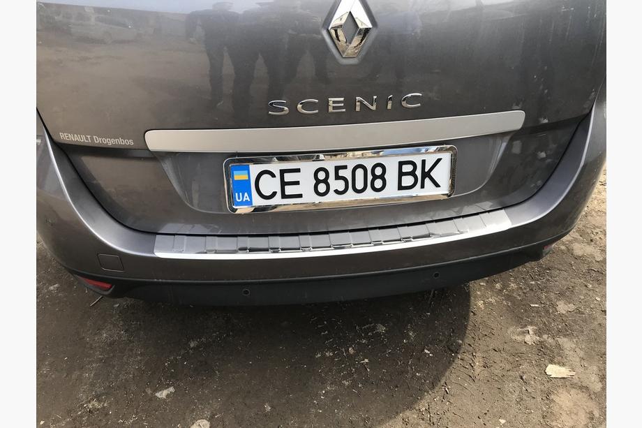 Renault Scenic/Grand 2009-2016 Protezione Paraurti Posteriore Carmos (Grand, Acciaio Inox) Foto 7