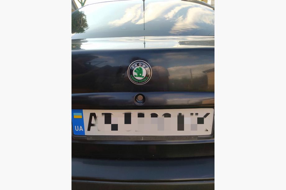 Skoda Octavia I Tour A4 1996-2010 Emblema Turchia (78 mm) Posteriore Foto 4