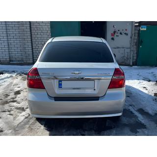 Protezione paraurti posteriore con bordo Plastica Chevrolet Aveo T250 2005-2011 foto 1