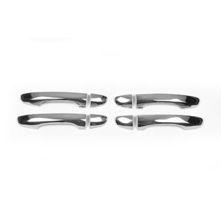 Coperture Maniglie Porta Cromate (4 pz, Acciaio Inox) foto 2