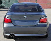 BMW 5 Series E60/E61 2003-2010 Modanatura bagagliaio acciaio inox foto 1