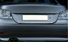 BMW 5 Series E60/E61 2003-2010 Modanatura bagagliaio acciaio inox foto 4
