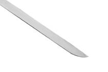 Mitsubishi Outlander 2001-2006 Modanatura bagagliaio acciaio inox foto 3