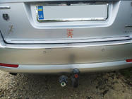 Skoda Octavia II A5 2010-2013 Modanatura bagagliaio acciaio inox Station Wagon foto 2