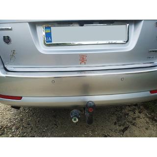 Modanatura bagagliaio acciaio inox Skoda Octavia II A5 2010-2013 foto 2