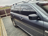 Mitsubishi Outlander 2001-2006 Modanature inferiori finestrini acciaio inox (6 pz) foto 2