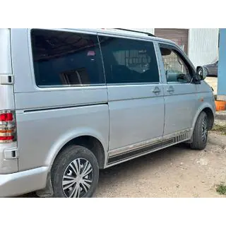 Modanature inferiori finestrini (6 pezzi, acciaio inox) Volkswagen T6 2015-2024 foto 4