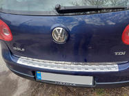 Volkswagen Golf 5 2003-2009 Protezione Paraurti Posteriore Carmos Acciaio Inox foto 7