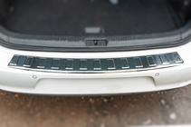 Volkswagen Golf 7/E-Golf 2012-2020 Protezione Paraurti Posteriore Carmos Acciaio Inox Hatchback foto 3