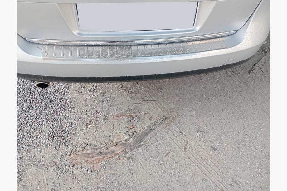 Volkswagen Passat B6 2006-2012 Protezione paraurti posteriore Carmos (solo SW) Image