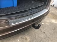 Volkswagen Sharan 2010-2023 Protezione Paraurti Posteriore Carmos Acciaio Inox foto 2