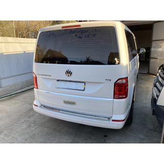 Protezione Paraurti Posteriore Carmos V1 Lucido (1 Porta, Acciaio Inox) Volkswagen T6 2015-2024 foto 1