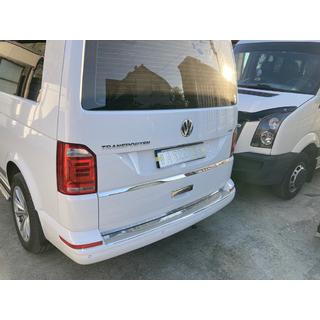Protezione Paraurti Posteriore Carmos V1 Lucido (1 Porta, Acciaio Inox) Volkswagen T6 2015-2024 foto 2
