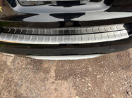 BMW X3 F25 2011-2018 Protezione Paraurti Posteriore in Acciaio Inox Carmos foto 1