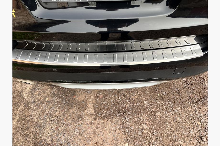 BMW X3 F25 2011-2018 Protezione Paraurti Posteriore in Acciaio Inox Carmos Image