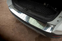 Ford Kuga/Escape 2013-2019 Protezione Paraurti Posteriore Carmos Acciaio Inox foto 3