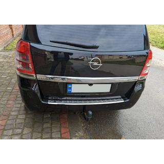 Protezione Paraurti Posteriore Carmos V1 Acciaio Inox Opel Zafira B 2005–2011 foto 1