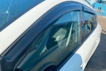 Renault Megane III 2009-2016 Deflettori Finestrini SW (4 pz, HIC) foto 10