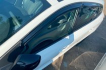 Renault Megane III 2009-2016 Deflettori Finestrini SW (4 pz, HIC) foto 11