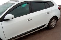 Renault Megane III 2009-2016 Deflettori Finestrini SW (4 pz, HIC) foto 13