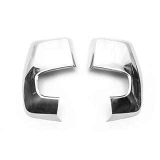 Coperture Specchietti (2 pz, Acciaio Inox) Ford Custom 2013-2022 foto 4
