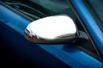 Audi A4 B6 2000-2004 Coperture Specchietti (2 pz, Acciaio Inox) foto 2