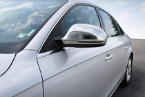 Audi A3 2003-2012 Coperture Specchietti 2008-2010 (2 pz, Acciaio Inox) foto 1
