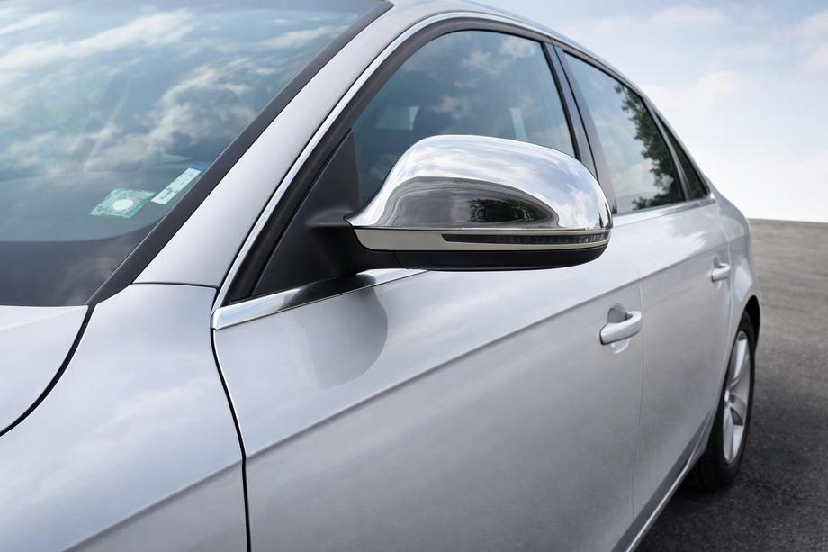 Audi A3 2003-2012 Coperture Specchietti 2008-2010 (2 pz, Acciaio Inox) Image