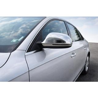 Cover Specchietti 2009-2012 (2 pz, Acciaio Inox) Audi A6 C6 2004-2011 foto 1