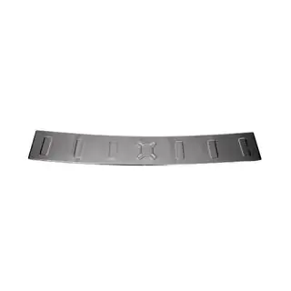Protezione Paraurti Posteriore Cromo Nero (Acciaio Inox) foto 2