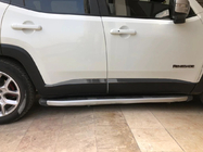 Jeep Renegade 2014- Modanature Porta Cromo Nero (4 pz, Acciaio Inox) foto 4
