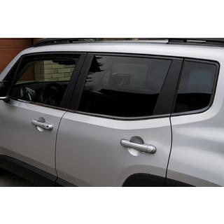 Cornici Finestrini Cromo Nero (6 pz, Acciaio Inox) foto 1