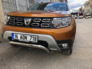 Renault Duster 2018-2024 Coperture per fendinebbia (2 pz, acciaio inox) foto 2