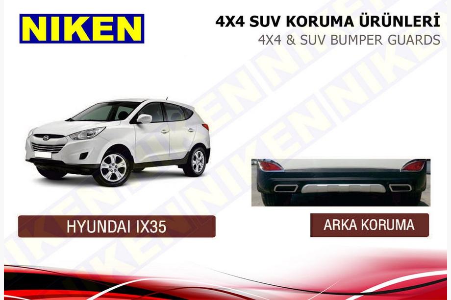 Hyundai IX-35 2010-2015 Cover Posteriore in Plastica V3 Foto 6
