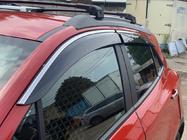 Opel Mokka 2012-2021 Deflettori finestrini con profilo cromato (4 pz, Niken) foto 5