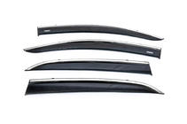 Opel Mokka 2012-2021 Deflettori finestrini con profilo cromato (4 pz, Niken) foto 7